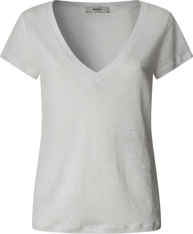 Pepe Jeans - Megan - T-shirt - Met Korte Mouwen - V-hals