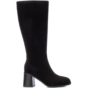 Xtivoor vrouwen. 14342401-NEGRO Dameslaars 143424 zwart (39), Leer, 5 tot 8 cm, Ritssluiting, Casual