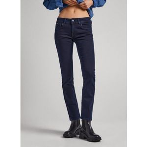 Pepe Jeansvoor vrouwen. PL204173DP1 Jeans Saturnus marine (28/32), Casual, Katoen, Denim, Duurzaam, Marineblauw