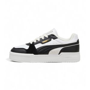 Pumaunisex. 39520317 Leren sportschoenen Ca Pro Lux Iii wit, zwart (42), Leer, Plat, Veters, Casual