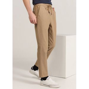 Bendorffvoor mannen. 800355258 Chino Broek 135410 bruin (S), Casual, Katoen