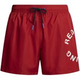 PEPE JEANS Heren RBR CIRCLE LOGO Shorts, Rood (ROOD), L, Rood (rood), L