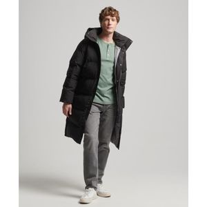 Superdry - Lange Donsjas - Met Capuchon - Relaxed Fit