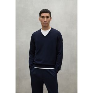 ECOALF - Ferro - Gebreide Trui - Marineblauw - Gerecyclede Wol