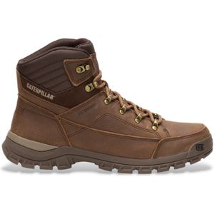 Caterpillarvoor mannen. P725960 Threshold Hiker bruin leren laarzen (46), Leer, Plat, Veters, Casual