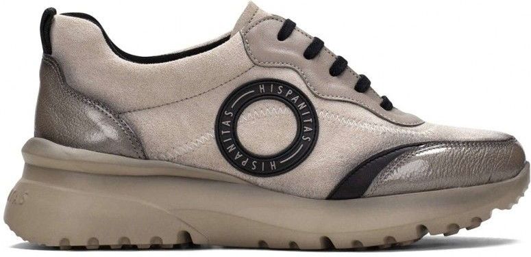 Hispanitas - Polynesia - Leren Pantoffels - Taupe