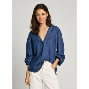 Pepe Jeans Blouse 'Candace'  blauw denim