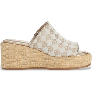 DKNYvoor vrouwen. K1596526 Conrad beige sandalen (38), Stof, 5 tot 8 cm, Geen, Casual