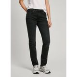 Pepe Jeans - PL204589XH5 - Slim Fit Jeans - Zwart - Casual - Katoen - Denim - Duurzaam