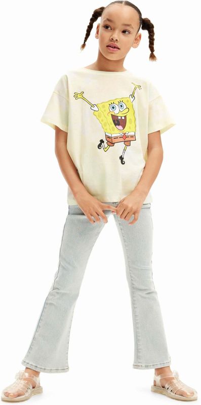 Desigual - Dacia - T-shirt - Katoen - Korte Mouw