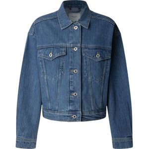 Pepe Jeans - PL402392ID1 - Jack - Blauw - Denim - Duurzaam Katoen