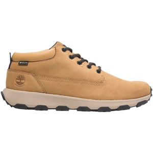 Timberlandvoor mannen. TB0A41J77541 Winsor Park Bruin Leren Sneakers (46), Leer, Plat, Veters, Casual, Sportief, Buiten