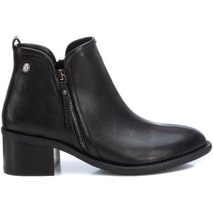 Xtivoor vrouwen. 143478 Enkellaarsjes 143478 zwart (40), 3 tot 5 cm, Ritssluiting, Casual