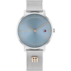 Tommy Hilfigervoor vrouwen. 1782738 Thee klok (OSFA), Zilver, Casual, Armband, Roestvrij staal