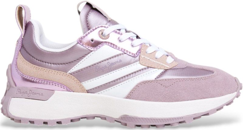 Pepe Jeans - Lucky Sign - Sneakers - Helder Kleurconcept - Materiaalcombinaties