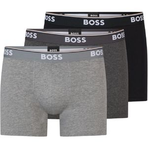 BOSSvoor mannen. 50475282 3 Pack 3P Power Tracksuit broek grijs, zwart (M), Casual, Katoen