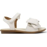 Right Sandal - Sandalen - Wit - Leer - Rubberen Zool - Zelfsluitend