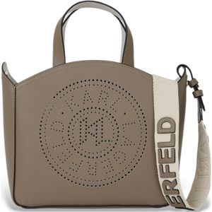 Karl Lagerfeldvoor vrouwen. A1W30058 Bruine tas (OSFA), Casual, Polyurethaan