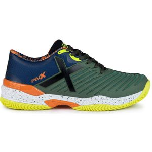 Munichvoor mannen. 4034044 Padx 44 Padel groene schoenen (41), Plat, Veters, Casual, Sportief, Tennis/padels