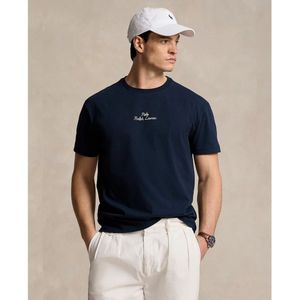 POLO Ralph Lauren Slim Fit T-shirt met Printopdruk Zwart