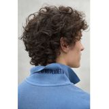 ECOALF - MCMGAPOTEDAN0838S25-168 - Poloshirt - Blauw - Lange Mouwen - Duurzaam - Gerecycled Katoen