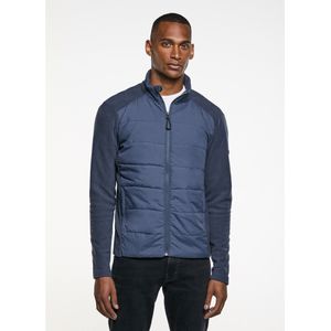 Hackett Londonvoor mannen. HM581042 Hybride Jas Blauw (XXL), Casual, Polyester, Lange mouwen