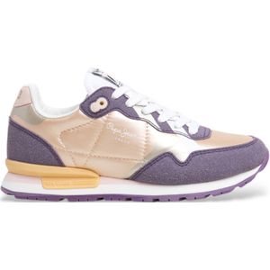 PEPE JEANS - PGS40014 - Retro-geïnspireerde Hardloopschoenen - Goudkleurig - Synthetisch