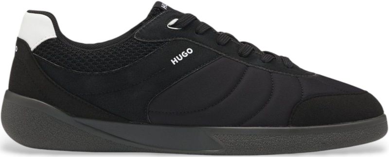 HUGO - 50541723 Riven Sneakers - Zwart - Synthetisch Suède/Nubuck