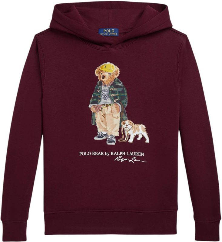 Polo Ralph Lauren - Fleece Sweater - Granaatappel - 10/12 jaar