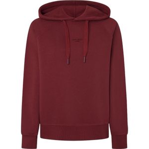 Pepe Jeansvoor vrouwen. PL581462 Maroon Felicity sweatshirt (XL), Casual, Granaatappel, Katoen