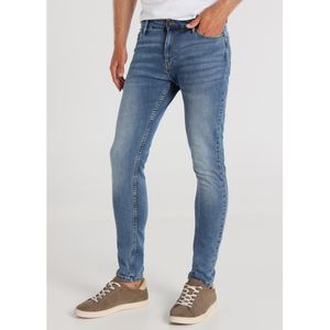 Six Valvesvoor mannen. 500121430 Jeans Skinny fit Medium blauw (29), Casual, Katoen, Denim