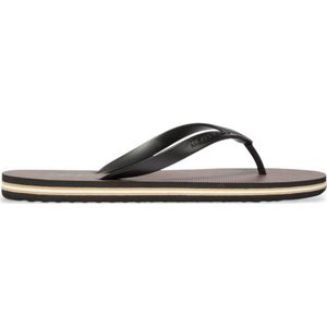 Michael Kors Heren Travis Flip Flop, Bruin/Zwart, Bruin Zwart, 40 EU