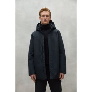 ECOALFvoor mannen. MCMGAJKPARKO0255W24-319 Parko Jas zwart (XXL), Casual, Lange mouwen, Gerecycled polyester, Duurzaam