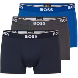 BOSSvoor mannen. 50475274 Set van 3 boxers zwart, grijs, wit (XL), Homewear, Katoen