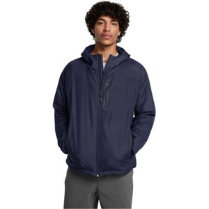 Under Armourvoor mannen. 1388902 Blauw geïsoleerd jack (L), Casual, Sportief, Meerdere sporten, Polyester