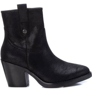 Refreshvoor vrouwen. 17148802-NEGRO Enkellaarsjes 171488 zwart -Hoogte hak: 8cm (36), 5 tot 8 cm, Ritssluiting, Casual