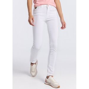 Lois Jeansvoor vrouwen. 201062360 Jeans | Baja Box - White Skinny (34), Wit, Casual, Katoen