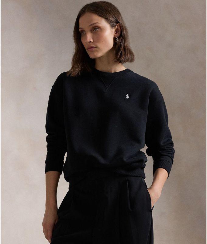 Ralph Lauren - Classic Pony - Gebreide Trui - Zwart - Katoen