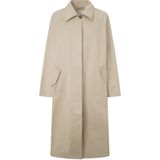 Pepe Jeans - Trenchcoat - Beige - Lichtgewicht Stof - Casual