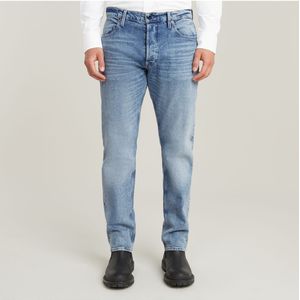 G-Starvoor mannen. D19161-D985-C947 Jeans Triple A Regular Recht Blauw (38/36), Casual, Katoen, Denim