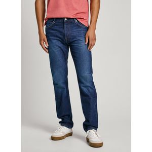 Pepe Jeans - PM207394CU5 - Jeans - Blauw - Recht - Casual - Katoen - Denim - Duurzaam