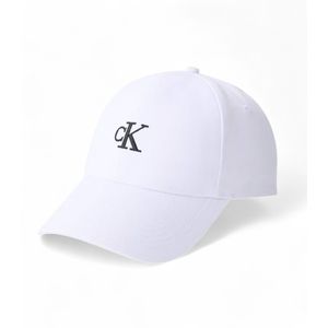 CALVIN KLEIN JEANS Baseballpet - Wit - Katoen