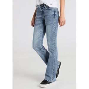 Lois Jeansvoor vrouwen. 201173640 Jeans Bootcut pasvorm blauw (27), Casual, Katoen, Denim