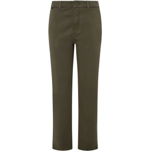 Pepe Jeansvoor vrouwen. PL211696 Tracy broek groen (30/30), Casual, Katoen