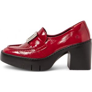 Artvoor vrouwen. 116551108003_008 Leren loafers 1655 rood (40), Leer, 3 tot 5 cm, Geen, Casual