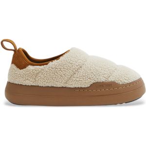 Moon Boot - Park Puffer - Pantoffels - Beige - Leer - 1 tot 3 cm