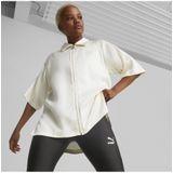 PUMA - T7 T-Shirt - Wit - Casual - Korte Mouwen - Polyester