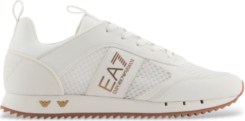 EA7 - Lifestyle Sneaker - Zwart - Mesh - Lycra Inzetstukken