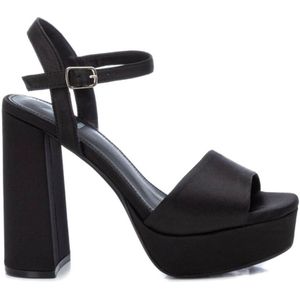 Xtivoor vrouwen. 14105206-NEGRO Sandalen 141052 zwart -Helphoogte 13cm (39), meer dan 10 cm, Gesp, Casual, Feest