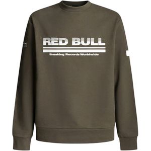 Red Bull Racing - RM580020 - Sweater - Groen - Ronde Hals - Casual - Katoen